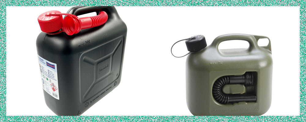 Benzinkanister + Zubehör