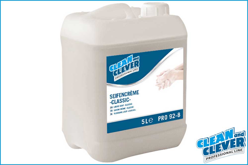 CLEAN and CLEVER PROFESSIONAL PRO 92-8 Seifencrème Classic, 5 Liter Kanister