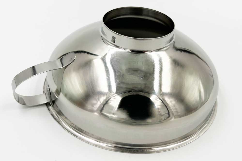 Cleaning Tools 94 Edelstahl-Trichter mit grossem Ablass, 15 cm – Bild 2