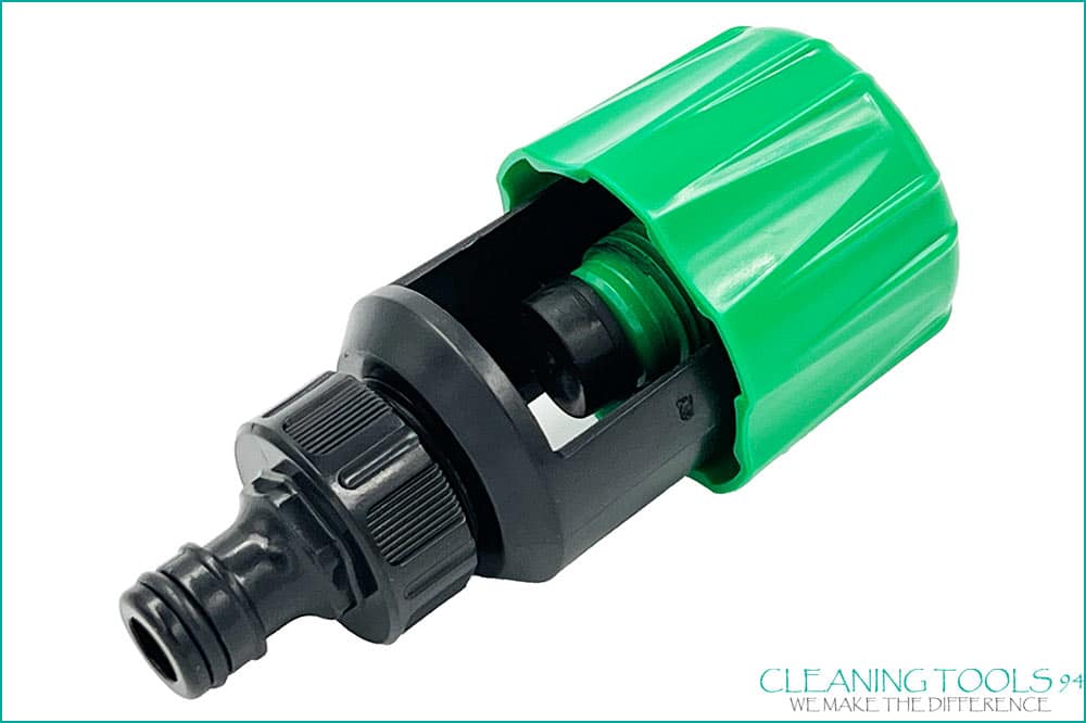 Cleaning Tools 94 Gartenschlauch-Adapter für Haushalts-Wasserhahn, grün