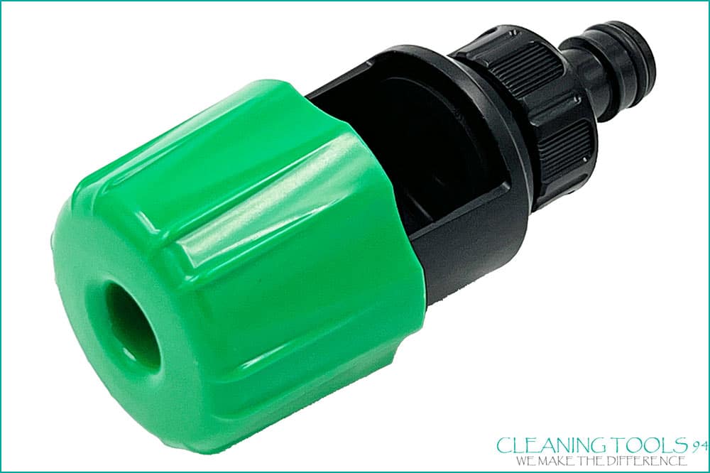 Cleaning Tools 94 Gartenschlauch-Adapter für Haushalts-Wasserhahn, grün – Bild 2