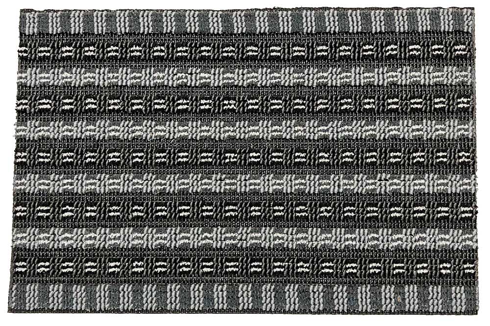 RM24 Vollgummi-Fussmatte – Bodenmatte, 40 x 60 cm - Cobra, Grey Black