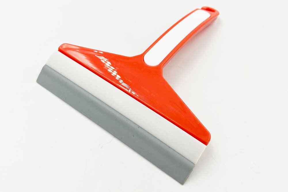 Cleaning Tools 94 Kunststoff-Abzieher, 12 cm, rot