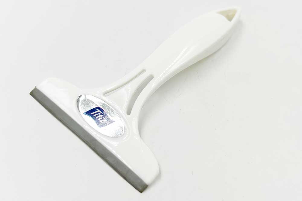 Cleaning Tools 94 Kunststoff-Abzieher, 75 mm, weiss