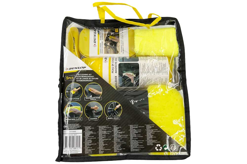 DUNLOP Autoreinigungs-Set, 5-teilig – Bild 2