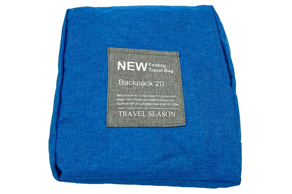 DUNLOP Rucksack faltbar, 46 x 32 x 12 cm, blau – Bild 3