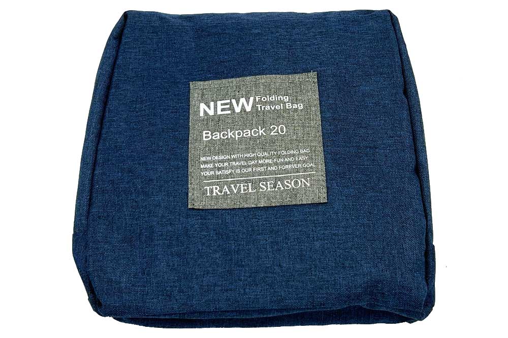 DUNLOP Rucksack faltbar, 46 x 32 x 12 cm, dunkelblau – Bild 3