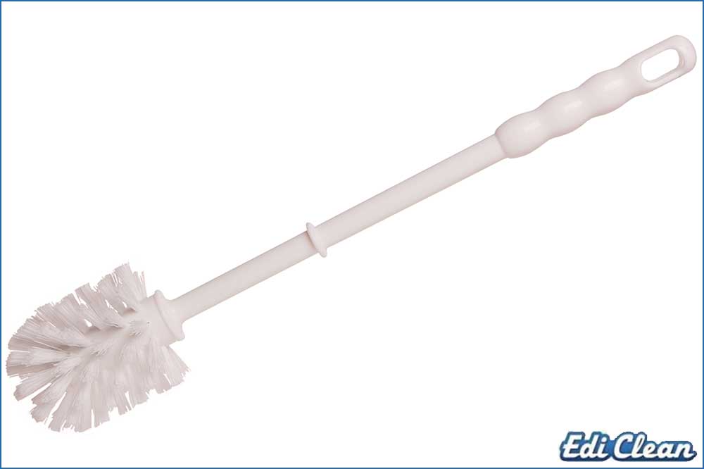 Edi Clean 80001 WC-Besen ohne Randreiniger, Ø 67 mm, weiss
