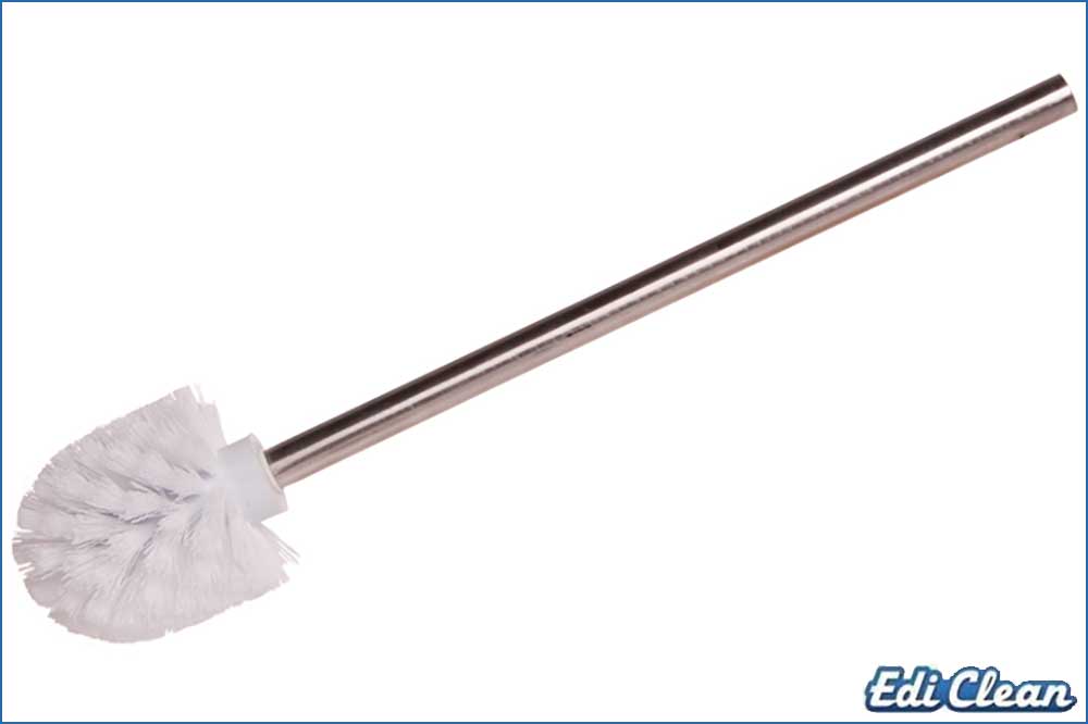 Edi Clean 85212 WC-Besen zu Wall Fix ohne Randreiniger, weiss