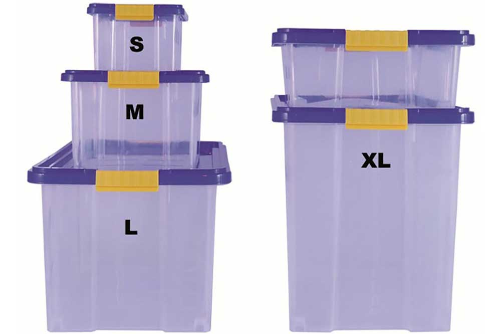 Edi Clean 95361 Eurobox ohne Deckel, Grösse M - 390 x 285 x 200 mm – Bild 2