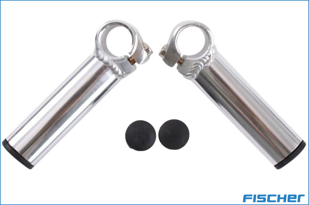 Fischer Lenker-Zusatzgriffe Aussenbefestigung ZOOM, Aluminium