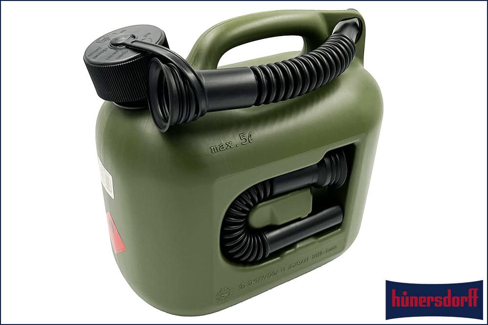 Hünersdorff Benzinkanister, 5 Liter, olive