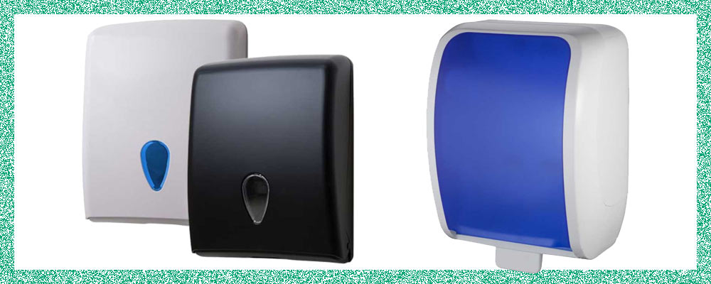 Handtuch-Spender + Papier