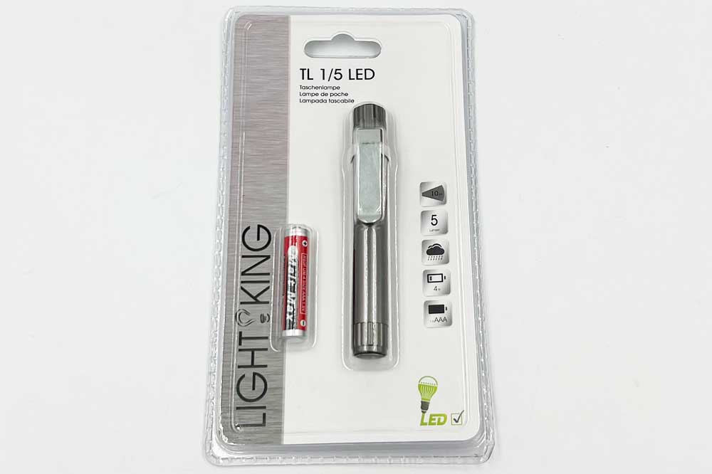 Cleaning Tools 94 LED-Taschenlampe TL 1/5, schwarz