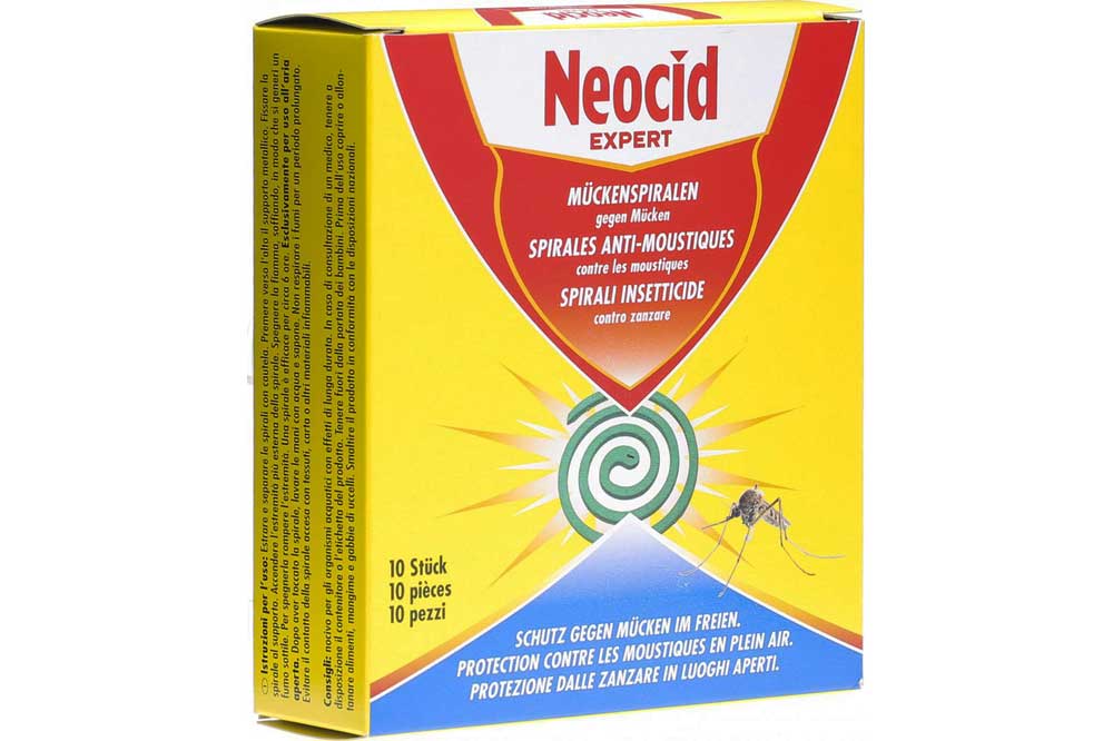 Neocid Expert Mückenspirale, 10 Stück