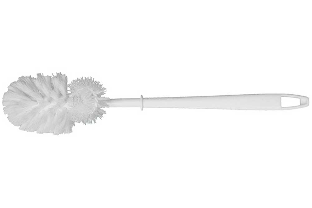 Nölle WC-Besen mit Randreiniger, ø 8 cm, weiss