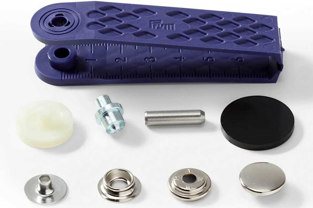 PRYM Sport & Camping Druckknopf, Ø 15 mm, 10 Stück