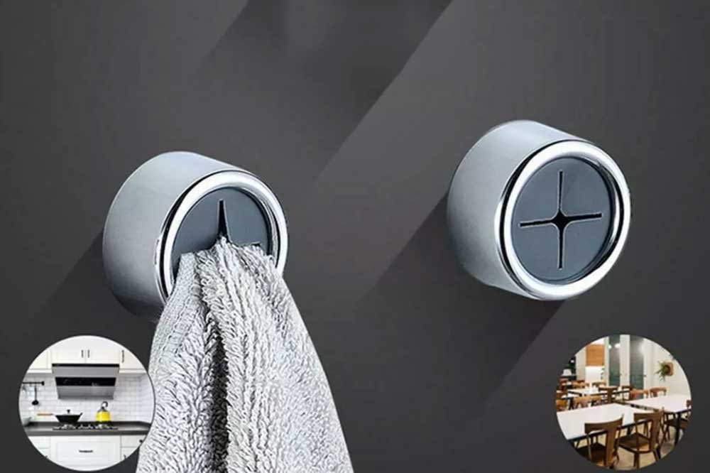 Cleaning Tools 94 Handtuchhalter, Ø 42 mm, silber – Bild 2