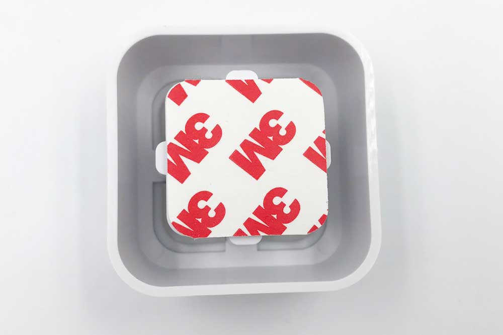 Cleaning Tools 94 Handtuchhalter, 52 x 52 mm, weiss-grau – Bild 3