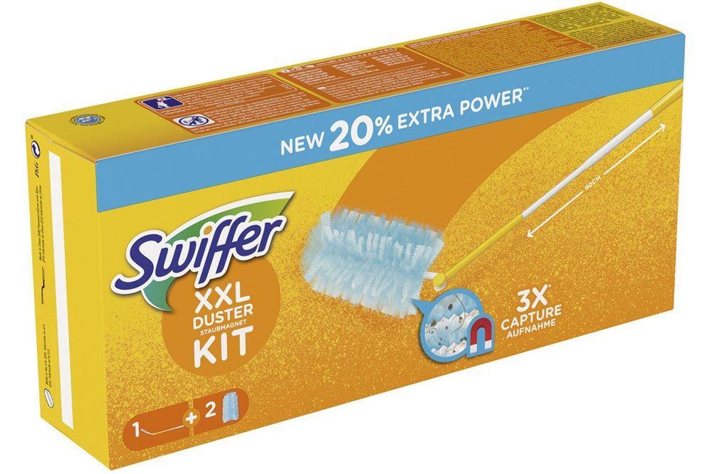 Swiffer Staubmagnet XXL, Griff + 2 Tücher – Bild 2
