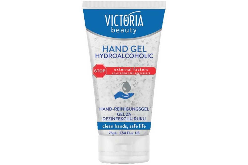 Victoria Beauty Handreinigungs-Gel, Hydroalcoholic, 75 ml