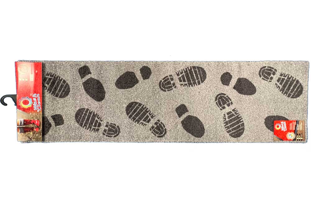 RM24 Küchenläufer – Fussmatte – Bodenmatte, 40 x 140 cm, Fussabdrücke