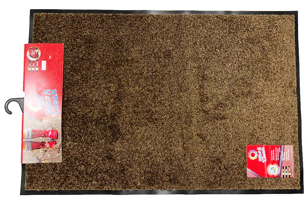RM24 Fussmatte – Bodenmatte, 60 x 90 cm, braun