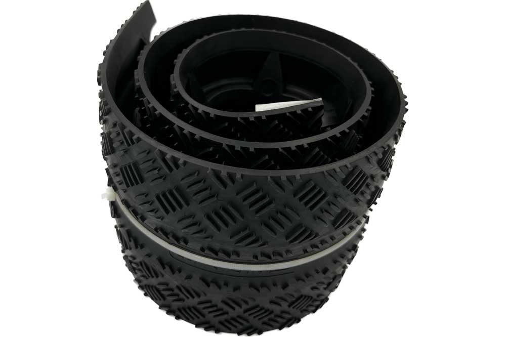 cartrend Kabelbrücke, 100 cm, schwarz – Bild 3