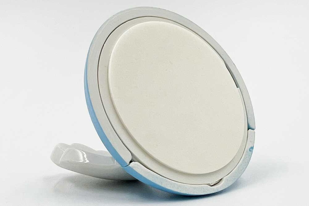 inoviX selbstklebender Haken, Smiley, blau – Bild 3