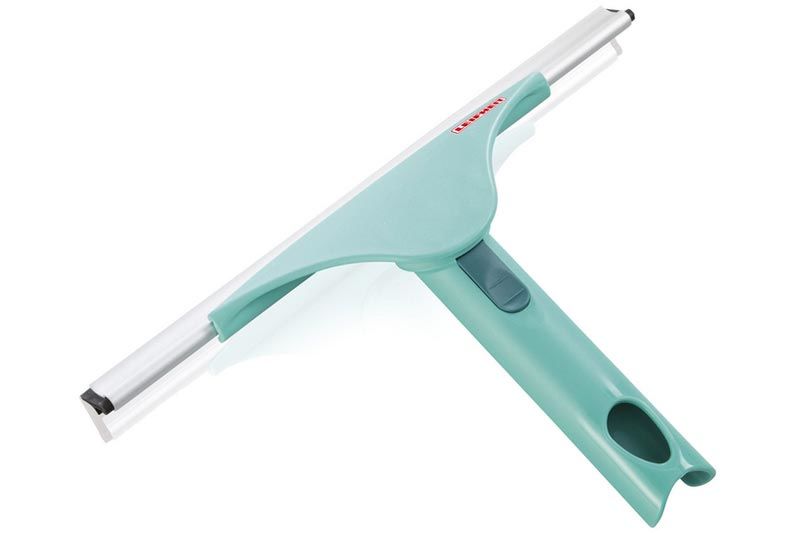 Leifheit 51425 Fensterabzieher Powerslide mit beweglichem Gelenk, 28 cm – Click-System