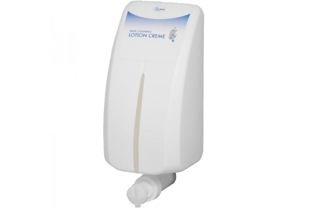 Metzger Systems ELC1000W FIX Lotion Creme Handreinigungslotion für Lotionpumpe, 1000 ml Kartusche, weiss