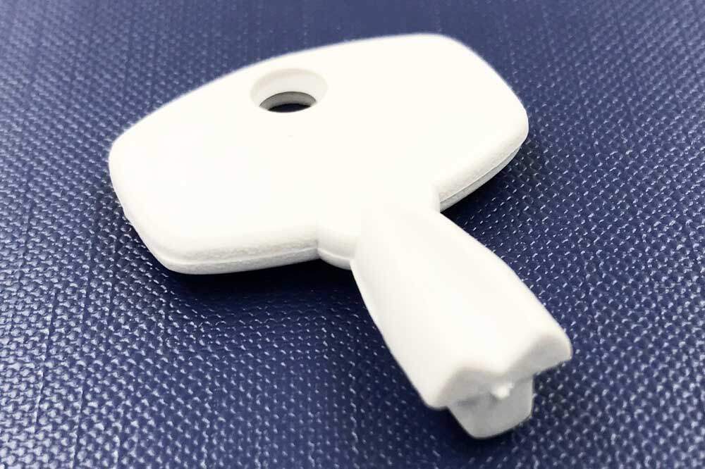 Metzger Systems Schlüssel zu DA-Spender, weiss