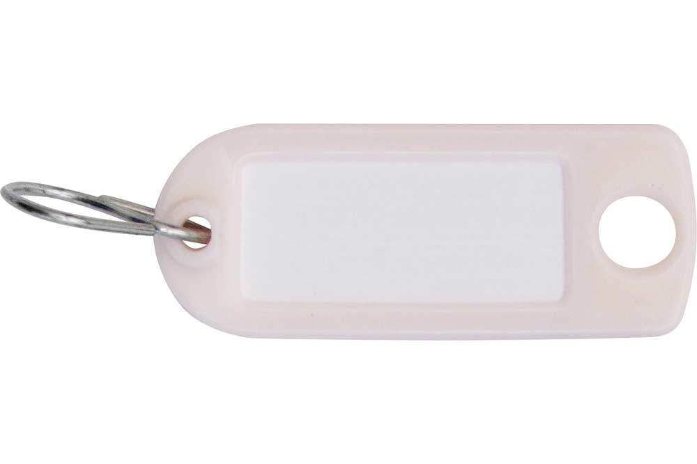 Rieffel Schlüssel-Anhänger, weiss