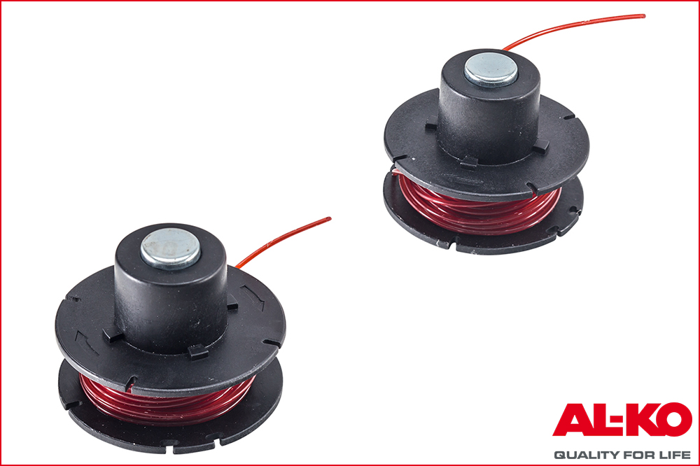 AL-KO 113349 Ersatzfadenspule zu Gras-Trimmer, 2er-Set