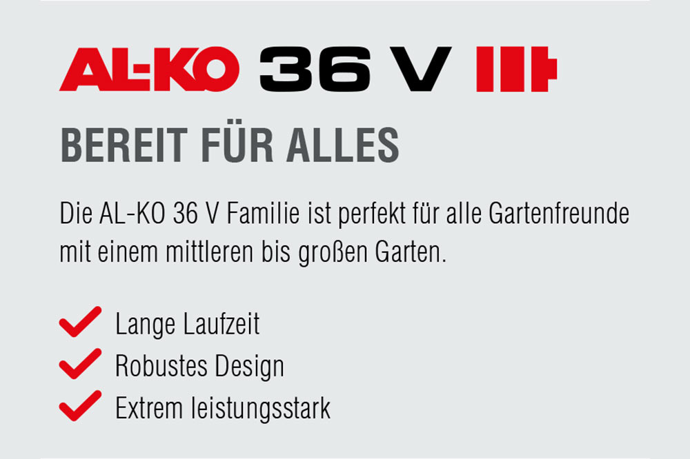 AL-KO 113786 Akku-Gürtel mit Adapter BBA 40, 36 V – Bild 3