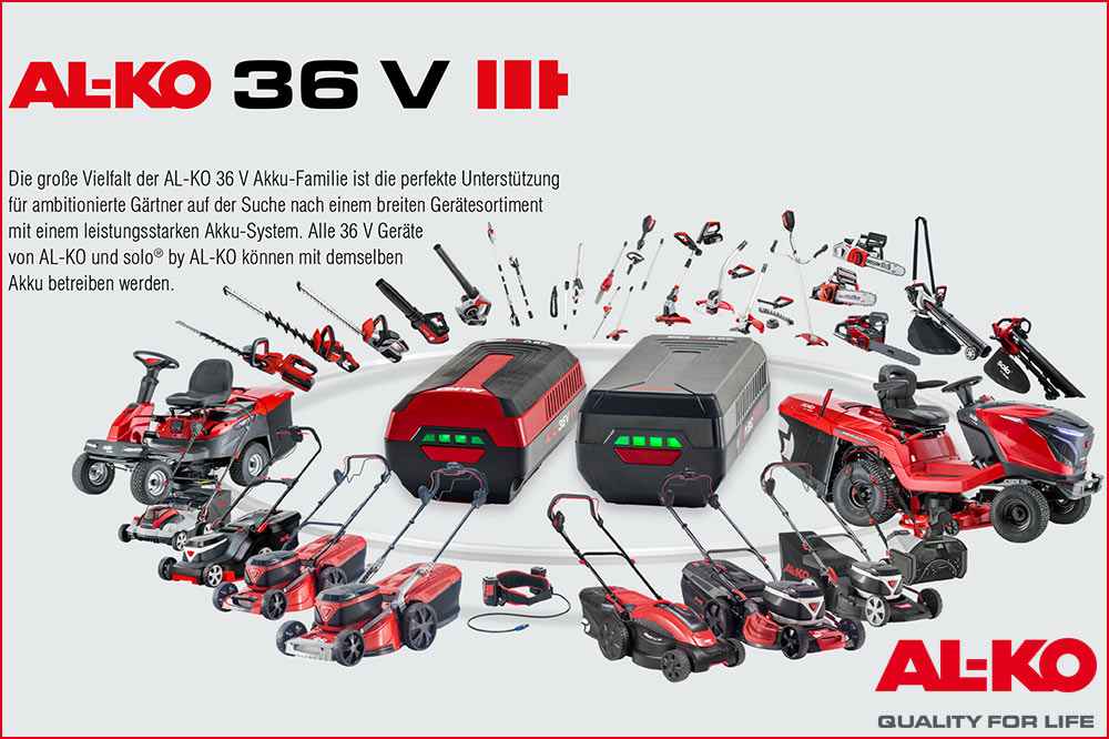 AL-KO 113786 Akku-Gürtel mit Adapter BBA 40, 36 V – Bild 4