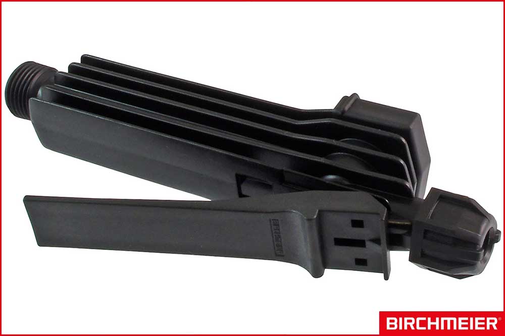 BIRCHMEIER 11488703 Handventil 1/2 Zoll mit Mutter, Viton