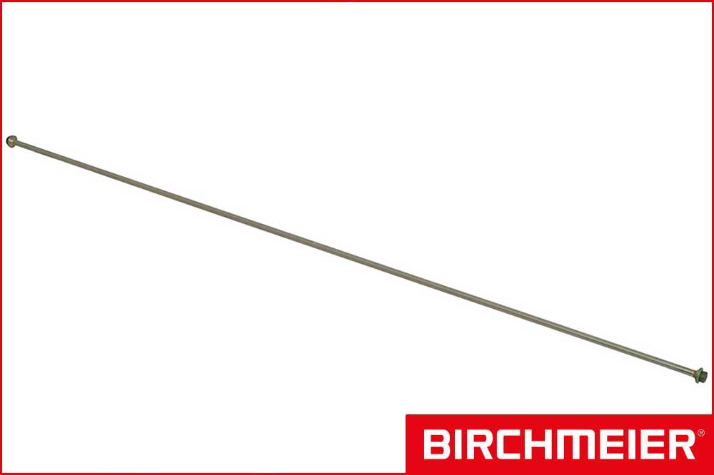 BIRCHMEIER 11669802 Edelstahl-Sprührohr gerade, 100 cm, 1/4 Zoll AG