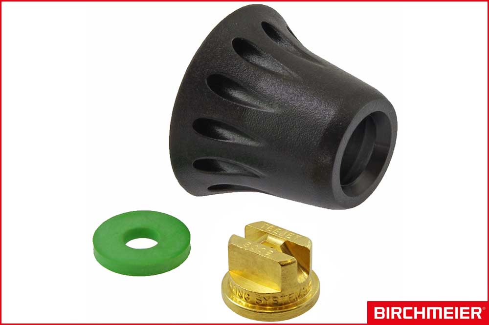 BIRCHMEIER 1192700 Flachstrahldüse TP 8002 Messing