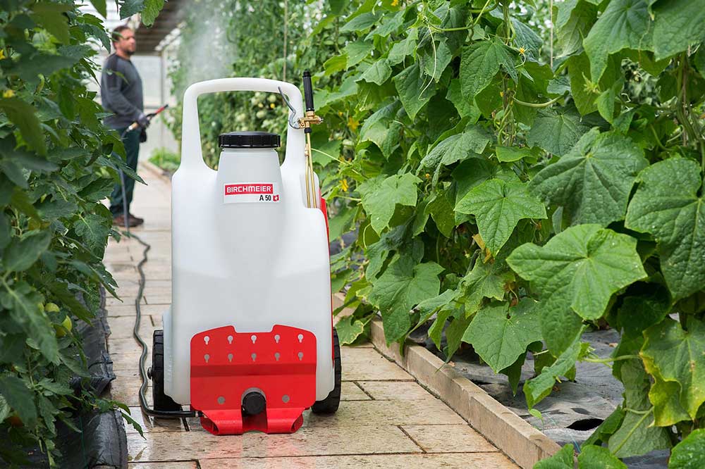 BIRCHMEIER 12114201 Zweirad Akku-Drucksprühgerät A 50 AC2 für Garden, 50 Liter – Bild 4