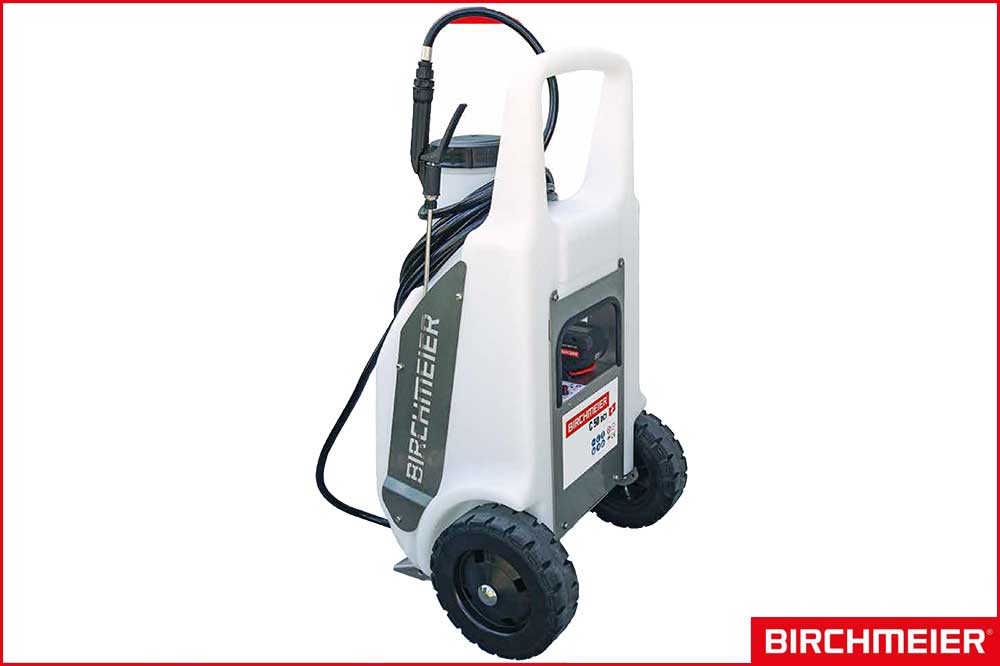 BIRCHMEIER Zweirad Akku-Drucksprühgerät C 50 DC für Säuren und Laugen, 50 Liter – Bild 2