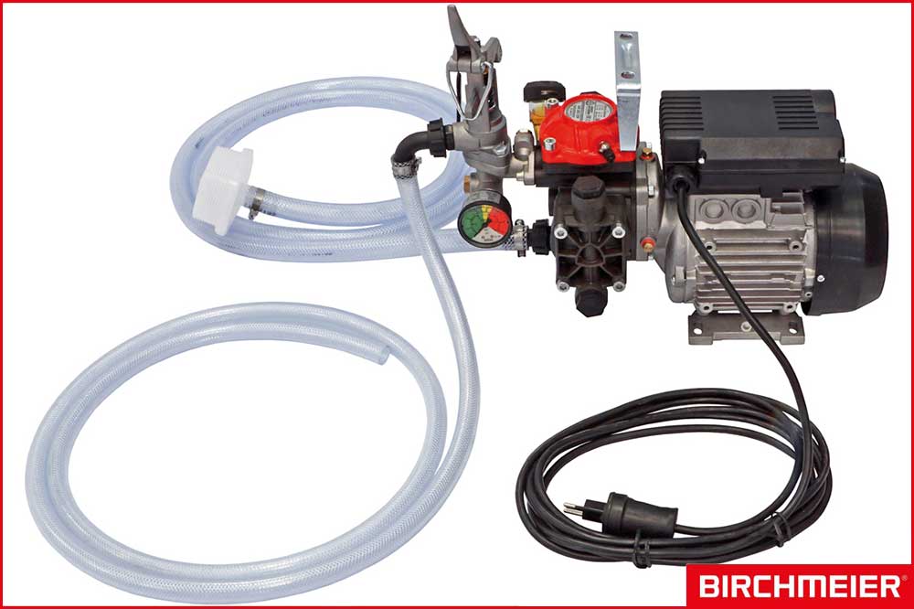 BIRCHMEIER 12161601 AR 252 Elektro Motorpumpe für den mobilen Einsatz, 230 V