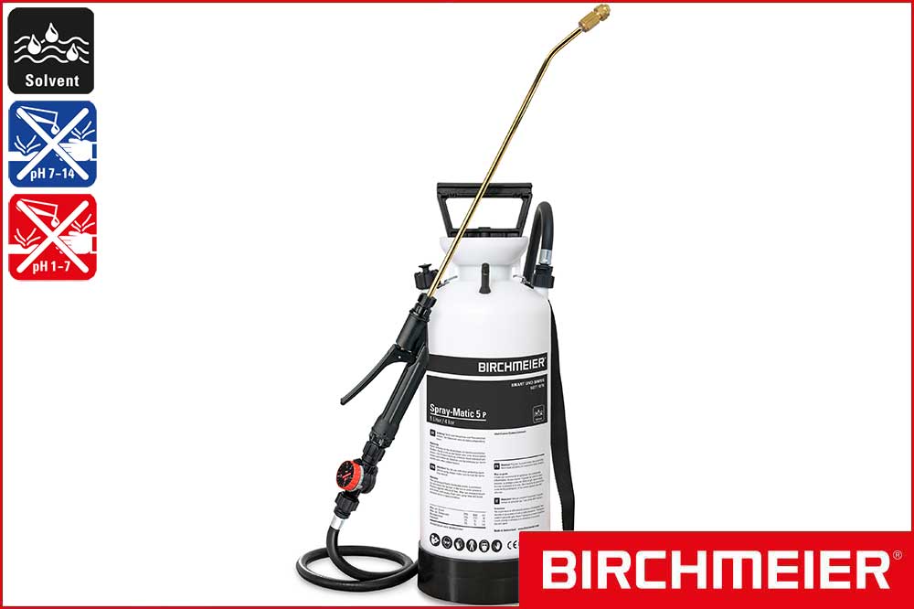 BIRCHMEIER 11816201 Drucksprühgerät Spray-Matic 5 P für Solvent, 5 Liter
