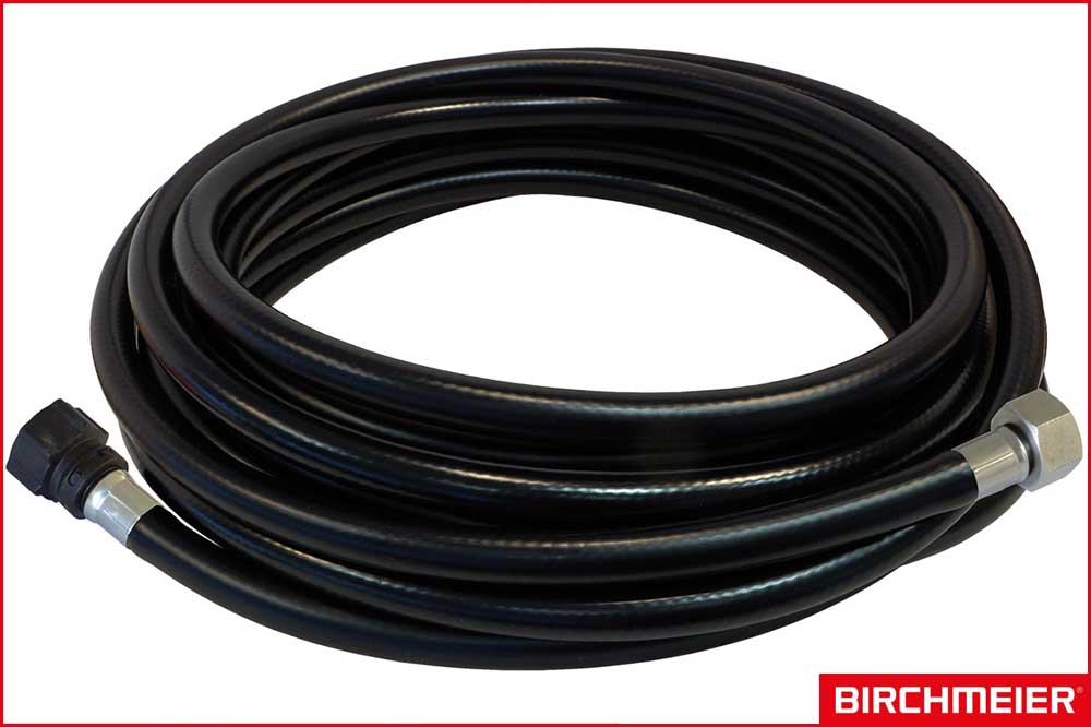 BIRCHMEIER 12156301 Schlauchleitung 10 m, 1/2 Zoll - 1/2 Zoll, schwarz
