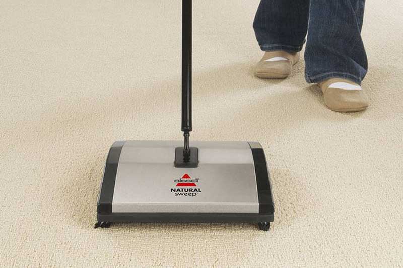 BISSELL Kehrmaschine Natural Sweep 25 cm, silber-schwarz – Bild 6