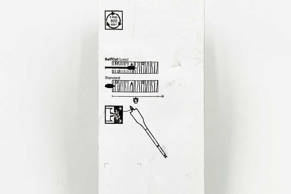 BOSCH Flachfräsbohrer Self Cut Speed, Sechskant, 40 x 152 mm – Bild 2