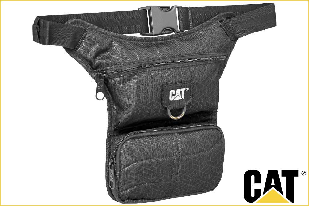 CAT Gürteltasche & Beintasche Steve, schwarz