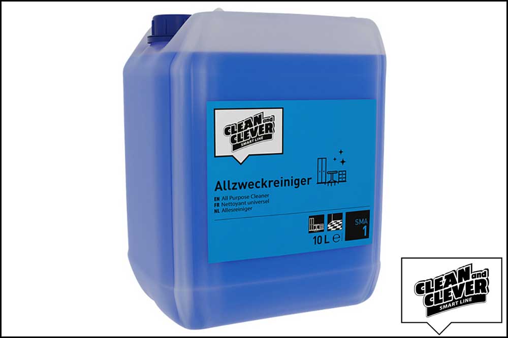 CLEAN and CLEVER SMART LINE SMA 1 Allzweckreiniger, 10 Liter Kanister