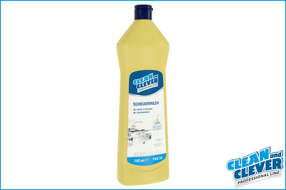 CLEAN and CLEVER PROFESSIONAL PRO 16 Scheuermilch, 750 ml Flasche