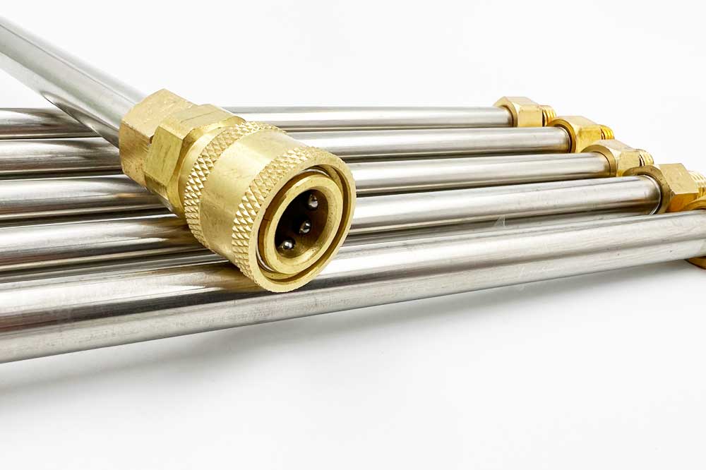 Cleaning Tools 94 6-teiliges Hochdrucklanzen-Set, Quick-Connect 1/4 Zoll Anschluss, 228 cm – Bild 4